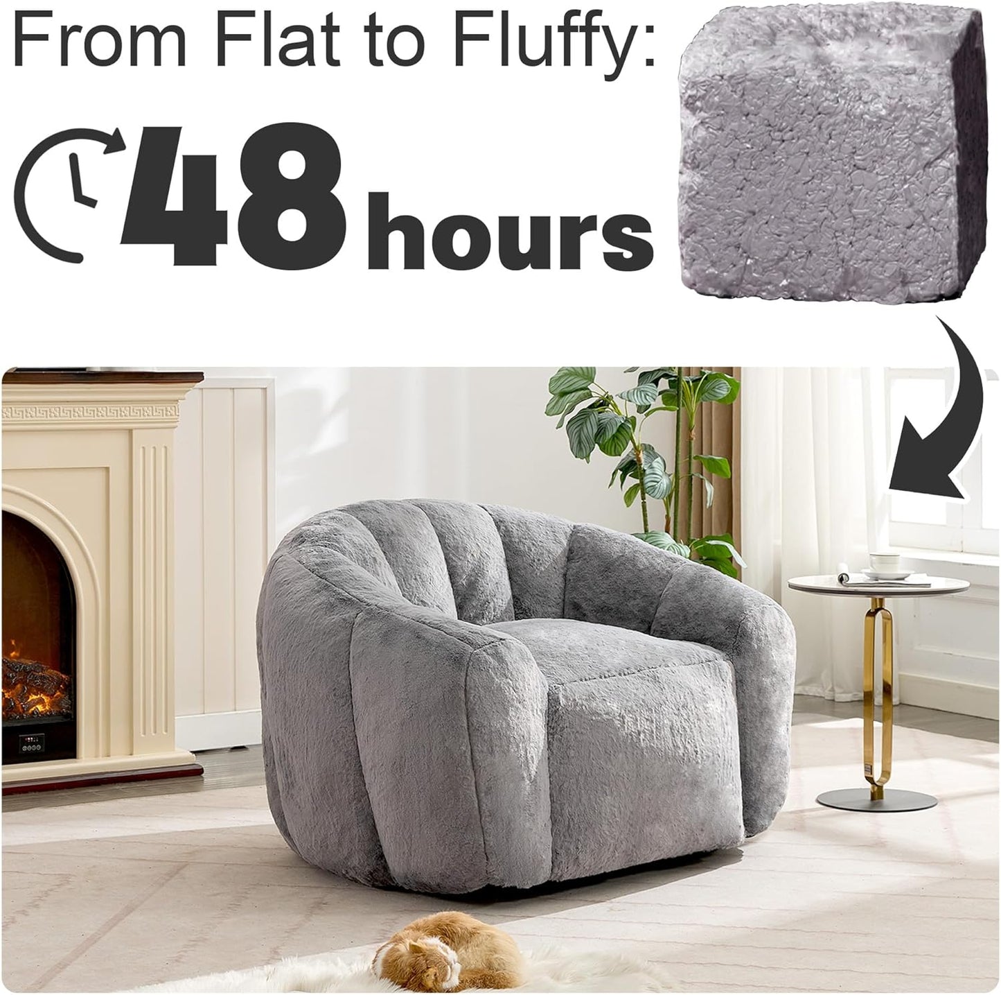 Cadeira de Saco de Feijão