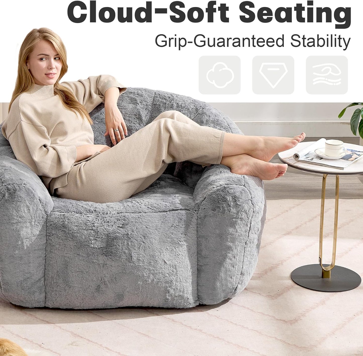 Cadeira de Saco de Feijão