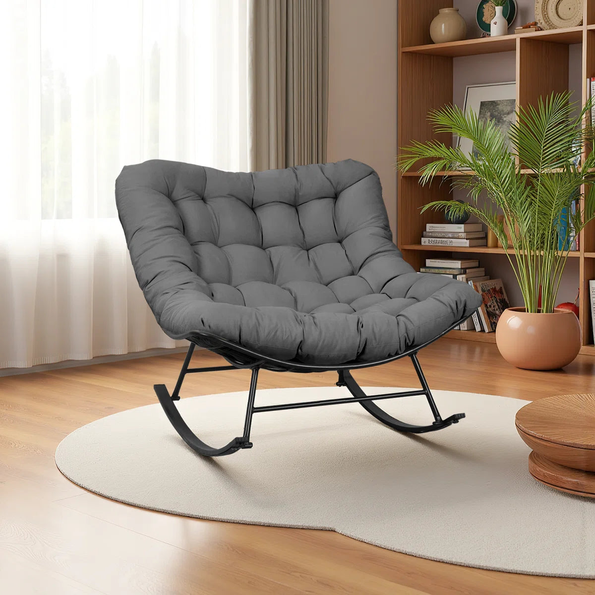 Cadeira de balanço para pátio